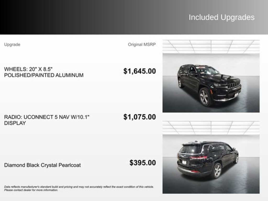 Used 2022 Jeep Grand Cherokee L Limited SUV