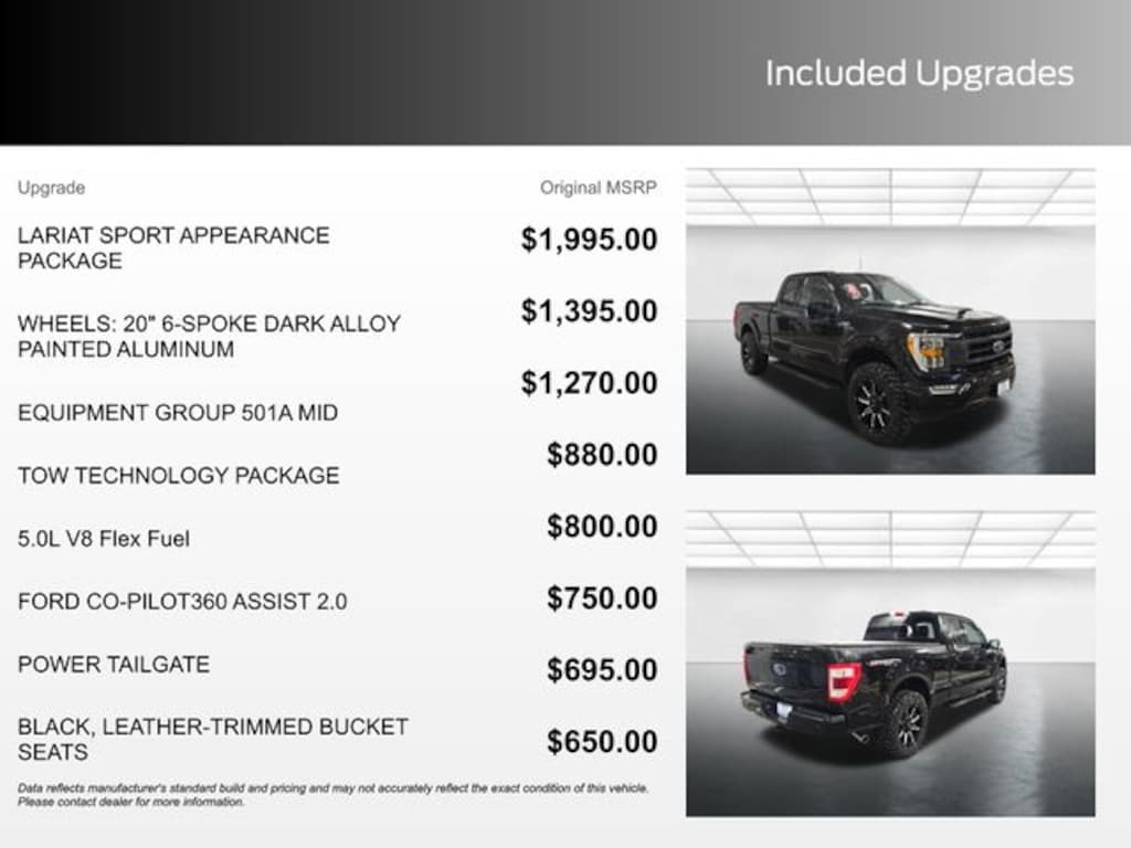 Certified 2021 Ford F-150 Lariat Truck