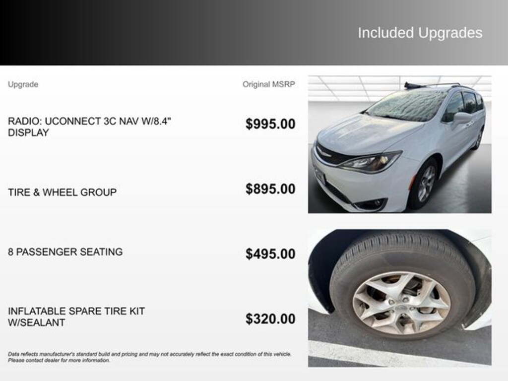 Used 2017 Chrysler Pacifica Touring L Minivan/Van
