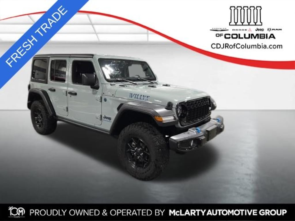 Used 2024 Jeep Wrangler Willys 4xe SUV