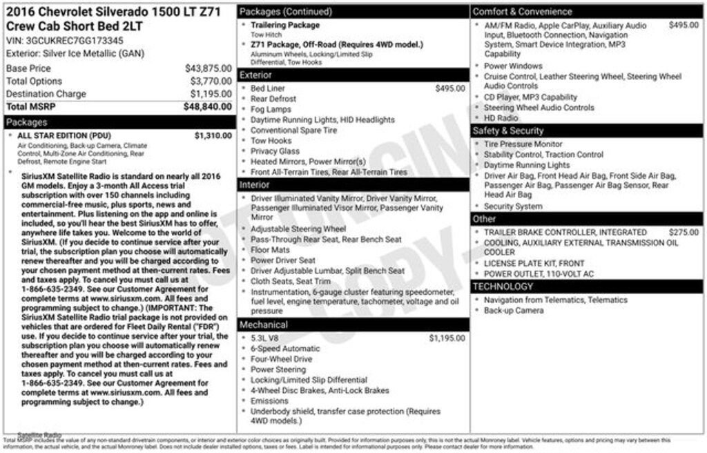 Used 2016 Chevrolet Silverado 1500 LT Truck