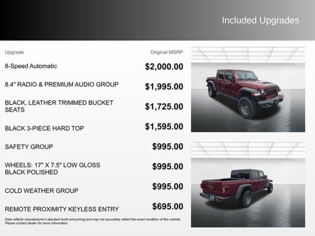 Used 2021 Jeep Gladiator Mojave Truck