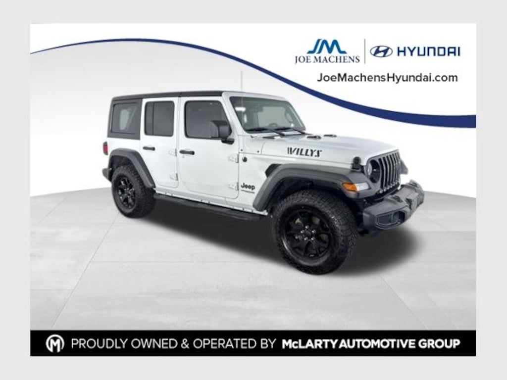 Used 2021 Jeep Wrangler Unlimited Willys SUV