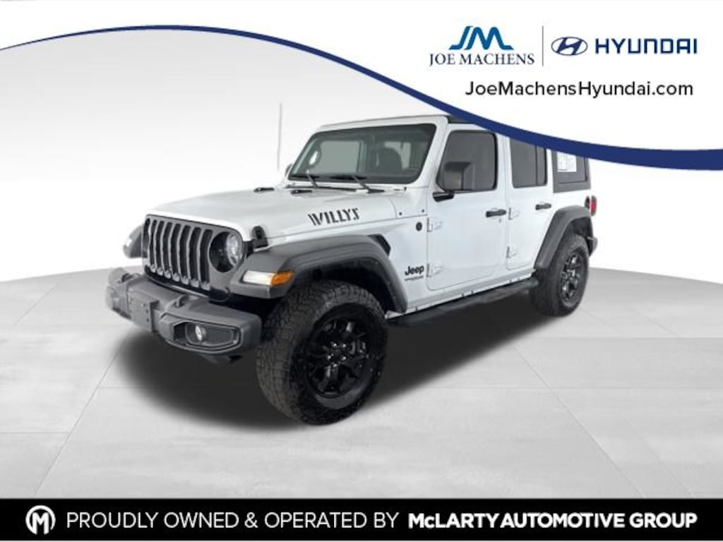Used 2021 Jeep Wrangler Unlimited Willys SUV