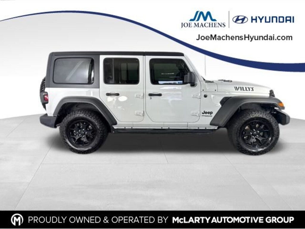 Used 2021 Jeep Wrangler Unlimited Willys SUV