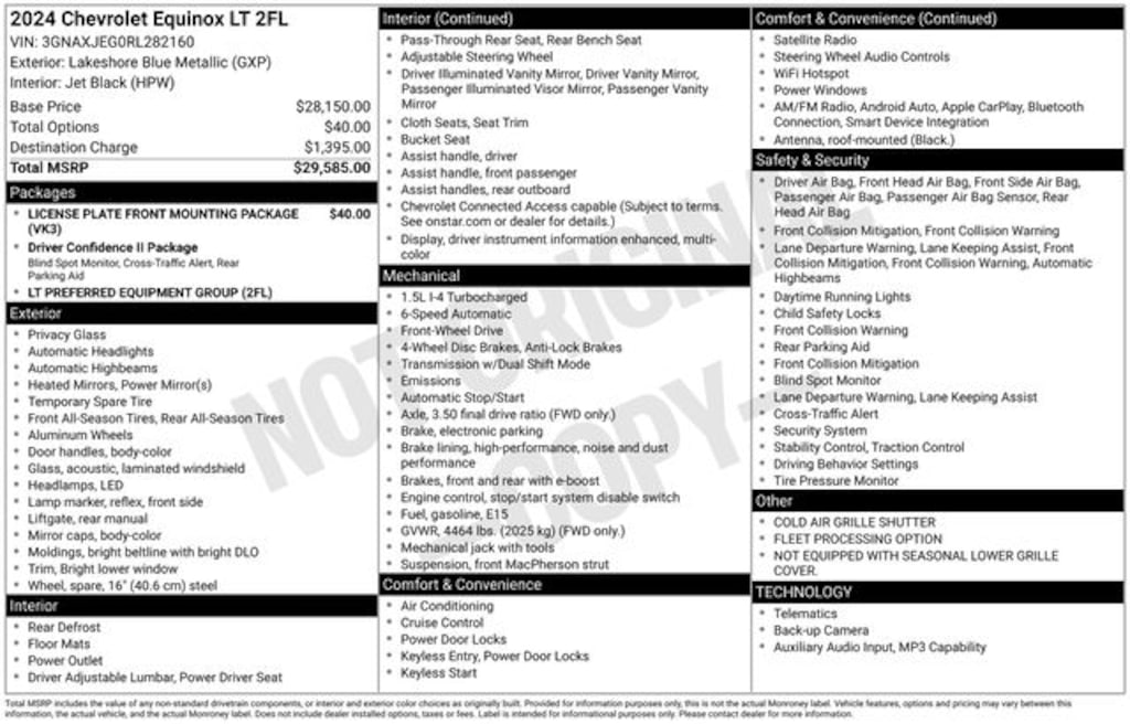 Used 2024 Chevrolet Equinox LT SUV
