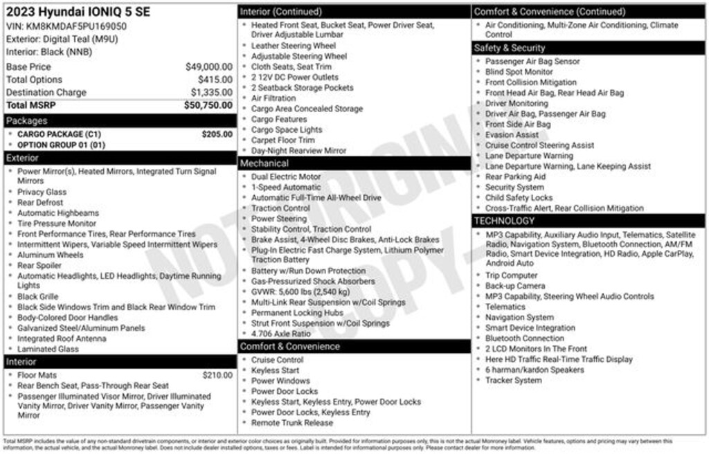 Used 2023 Hyundai IONIQ 5 SE SUV