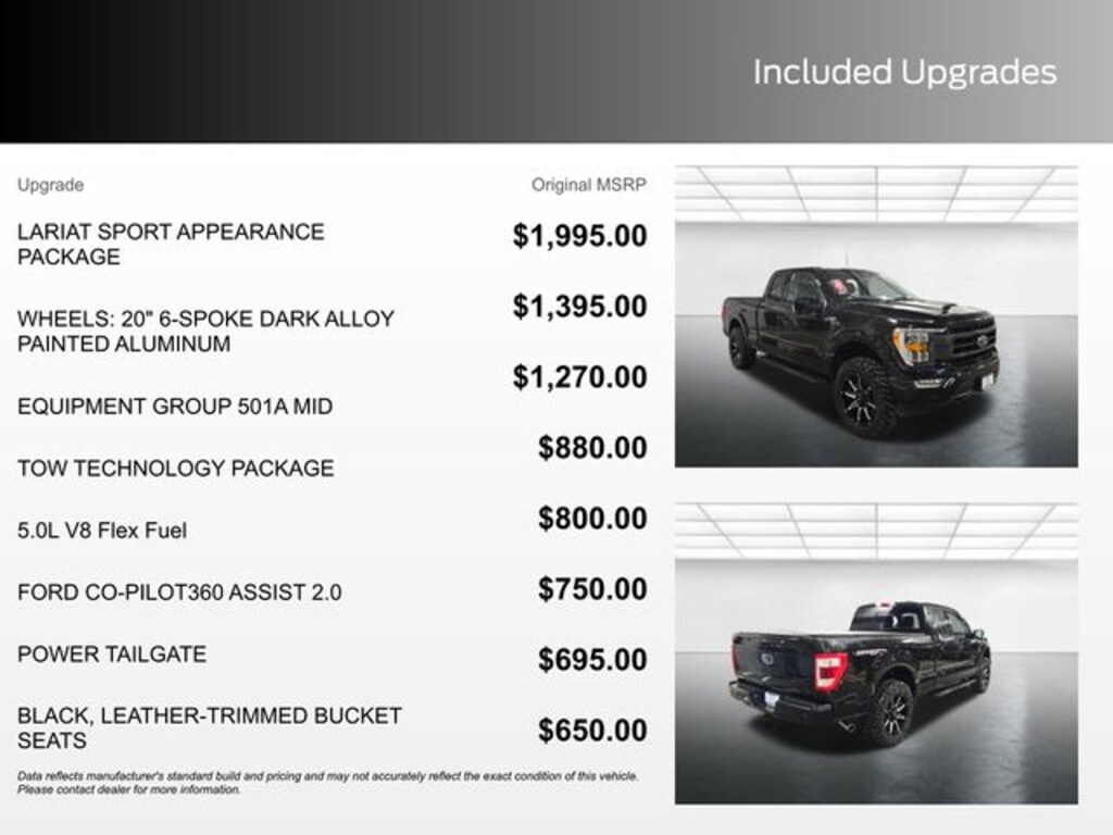 Used 2021 Ford F-150 Lariat Truck