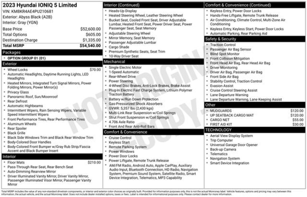 Used 2023 Hyundai IONIQ 5 Limited SUV