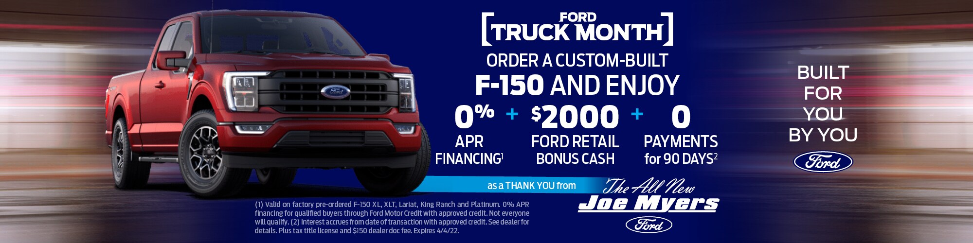 Houston Ford Dealer Joe Myers Ford in Houston, near Cypress TX