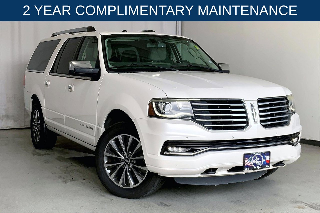 White Platinum Metallic Tri-Coat 2015 Lincoln Navigator SUV / Crossover 4X2 6-Speed Automatic
