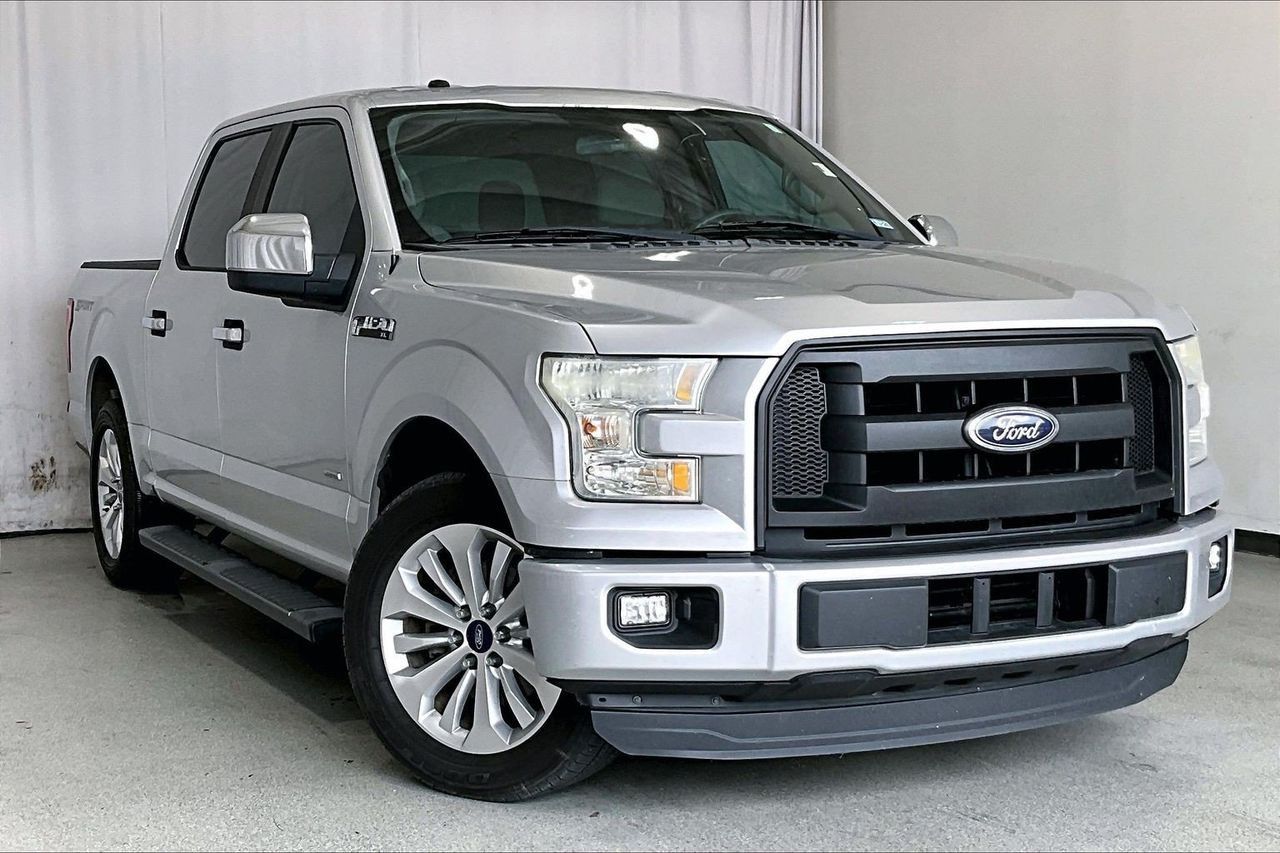 Ingot Silver Metallic 2016 Ford F-150 Pickup Truck 4X2 6-Speed Automatic