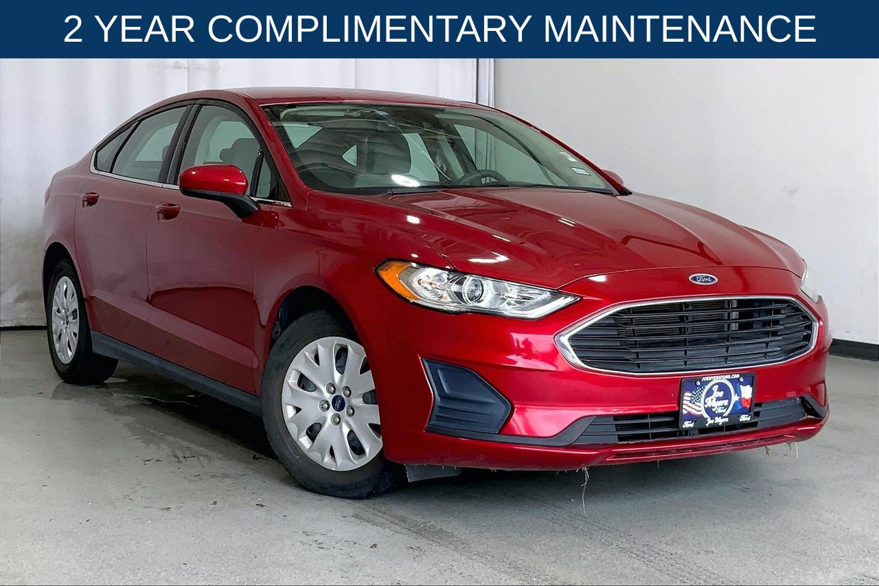 Red Metallic 2020 Ford Fusion Sedan Front-Wheel Drive 6-Speed Automatic