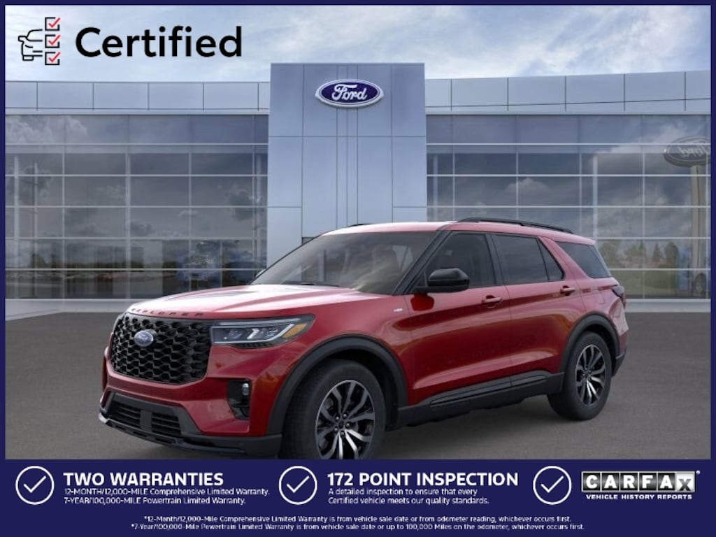 New 2025 Ford Explorer ST-Line SUV