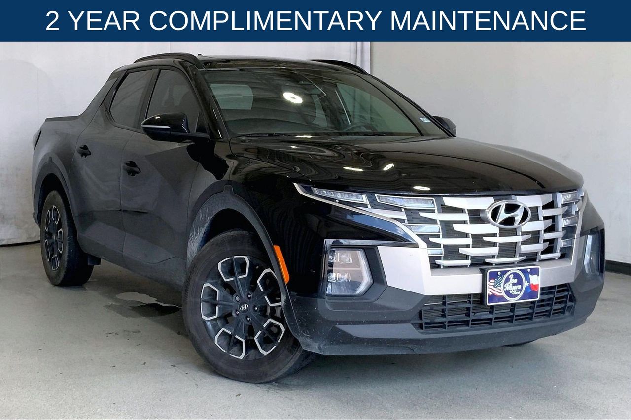 Phantom Black 2024 Hyundai Santa Cruz Pickup Truck Front-Wheel Drive 8-Speed Automatic