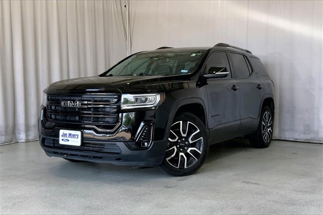 Used 2021 GMC Acadia SLT with VIN 1GKKNMLSXMZ109604 for sale in Houston, TX