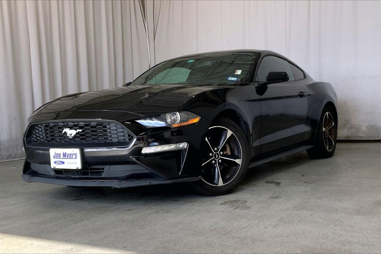 Used 2018 Ford Mustang EcoBoost with VIN 1FA6P8TH0J5184095 for sale in Jersey Village, TX