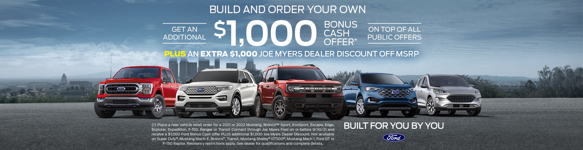 Houston Ford Dealer Joe Myers Ford in Houston, near Cypress TX