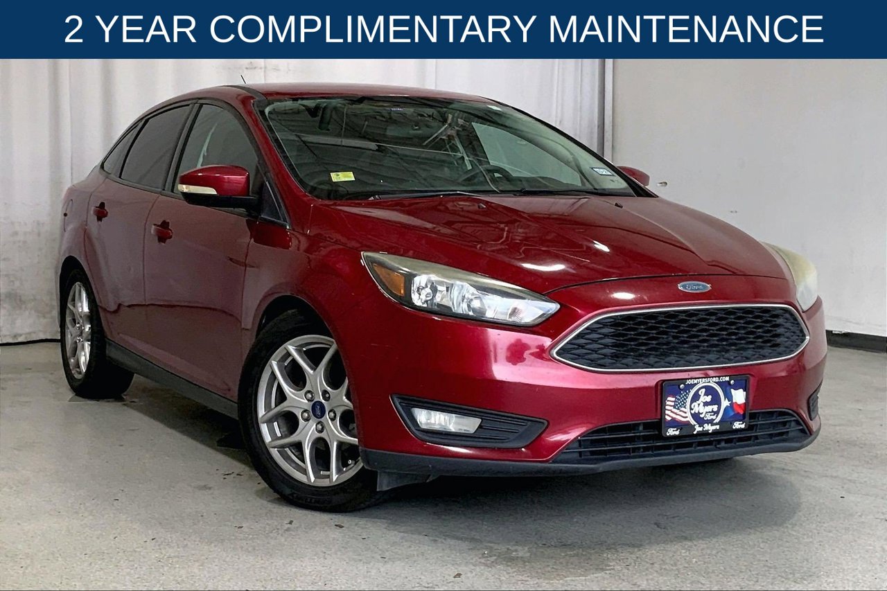 Used 2015 Ford Focus SE with VIN 1FADP3F21FL210417 for sale in Jersey Village, TX
