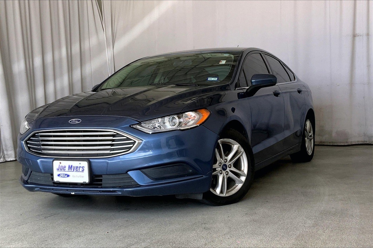Used 2018 Ford Fusion SE with VIN 3FA6P0HDXJR193570 for sale in Jersey Village, TX