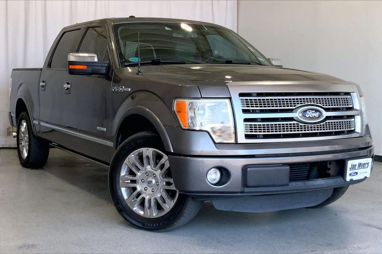 Sterling Gray Metallic 2012 Ford F-150 Platinum SuperCrew Pickup Truck 4X2 6-Speed Automatic