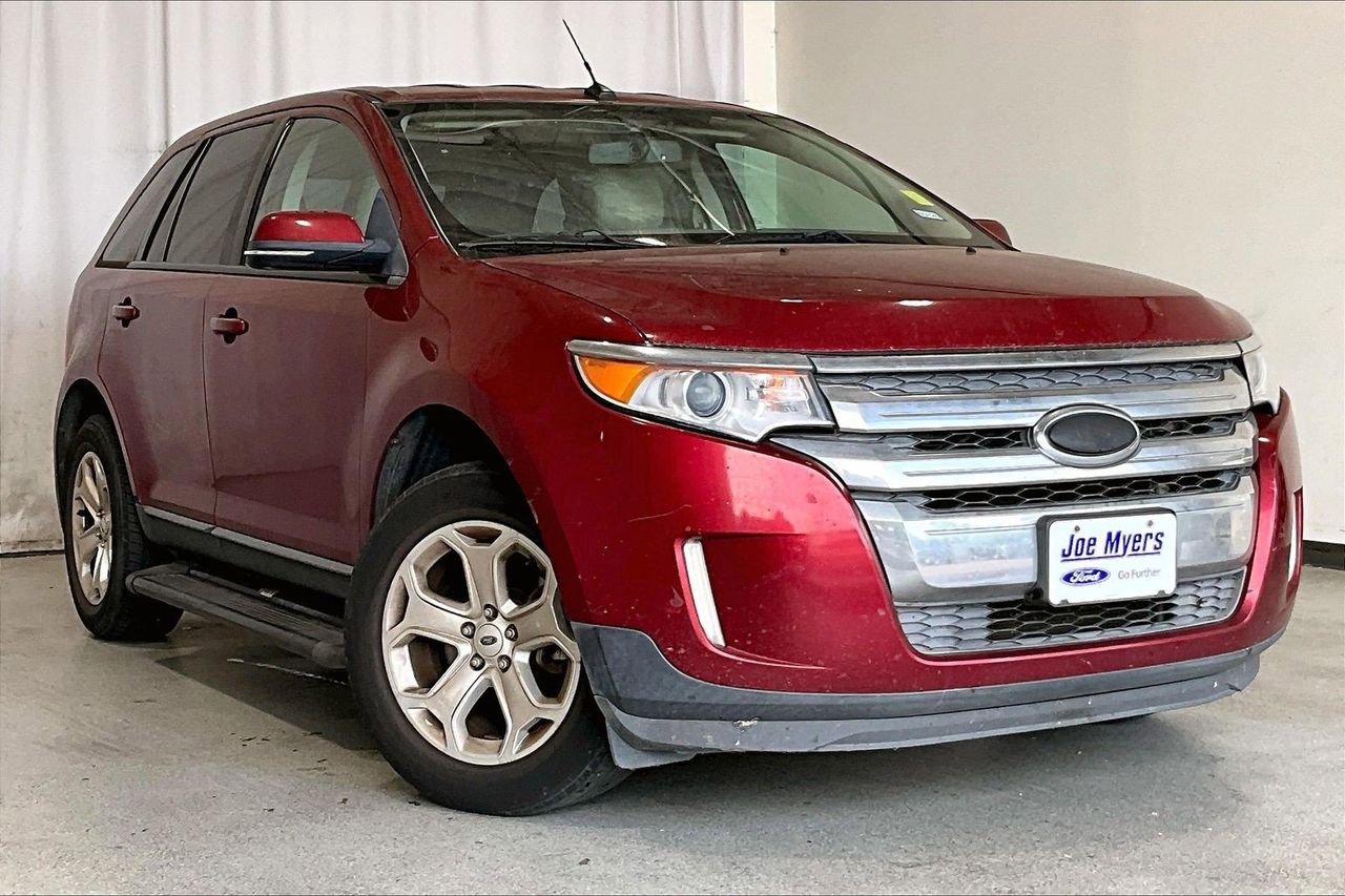 Ruby Red Metallic 2014 Ford Edge SEL SUV / Crossover Front-Wheel Drive 6-Speed Automatic