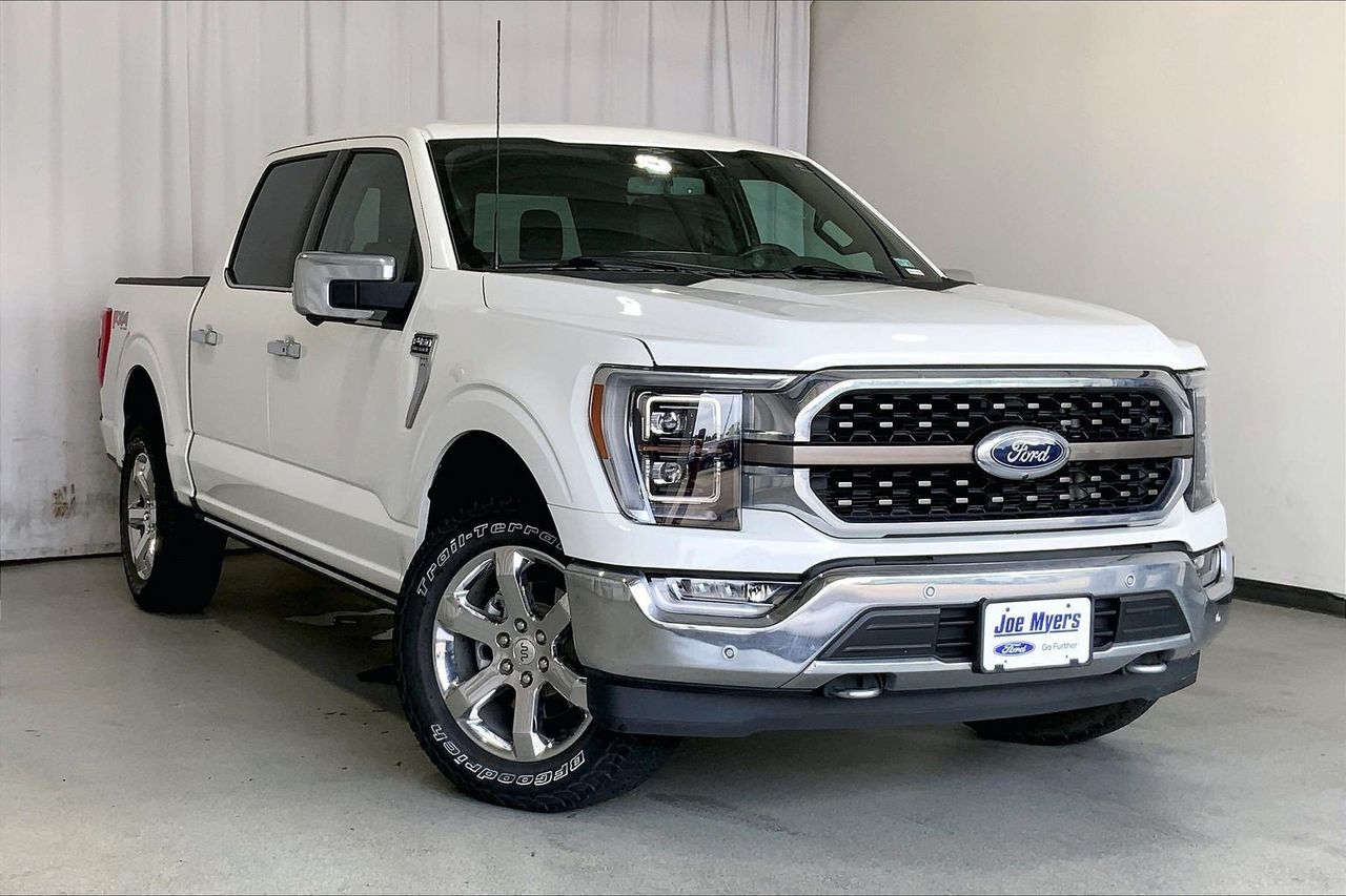 White Metallic 2023 Ford F-150 Pickup Truck Four-Wheel Drive Automatic