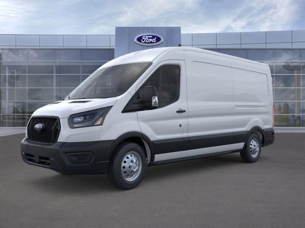 New 2025 Ford Transit-350 Cargo Base w/9,950 lb. GVWR Van Medium Roof Van