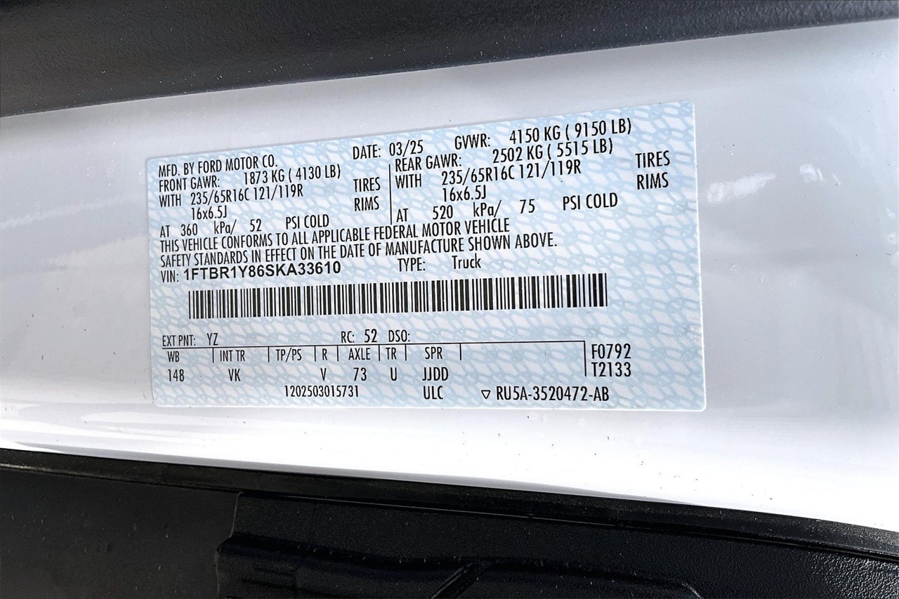 2025 Ford Transit Van Base - Photo 11