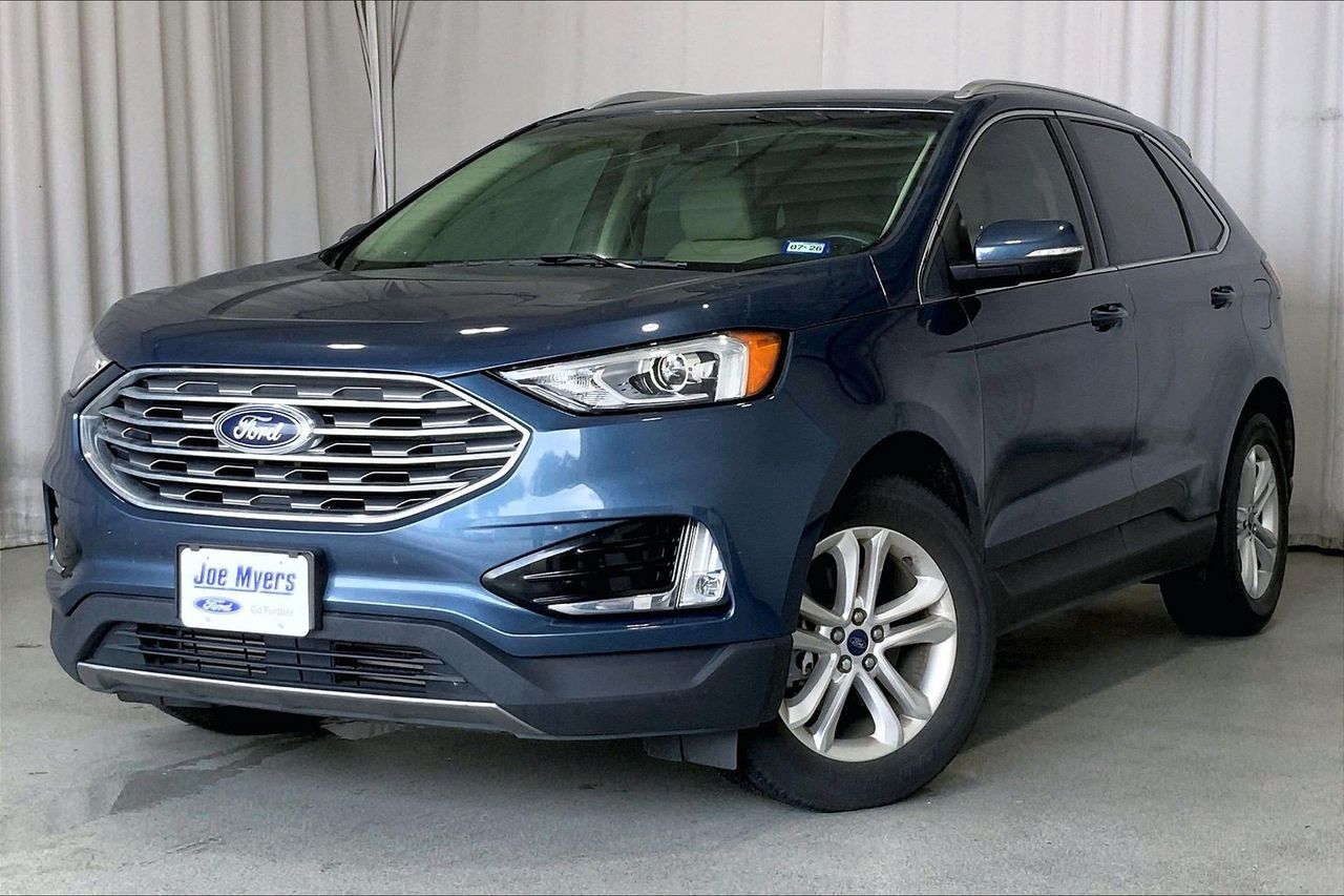 Used 2019 Ford Edge SEL with VIN 2FMPK3J90KBB95781 for sale in Jersey Village, TX