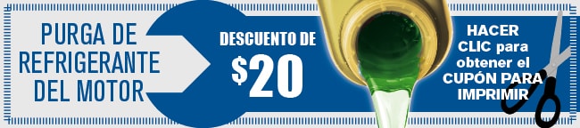 Coolant Flush Coupon, Houston