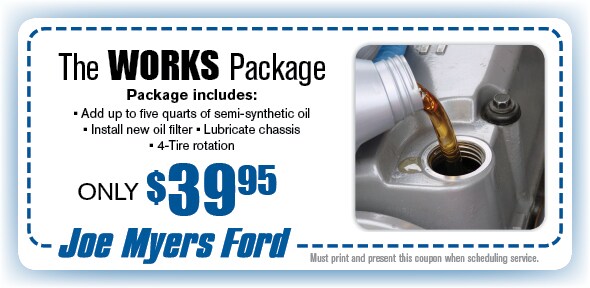 Ford the works service package #7