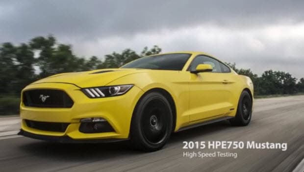 The Hennessey Hpe750 Becomes First 2015 Mustang To Break 200