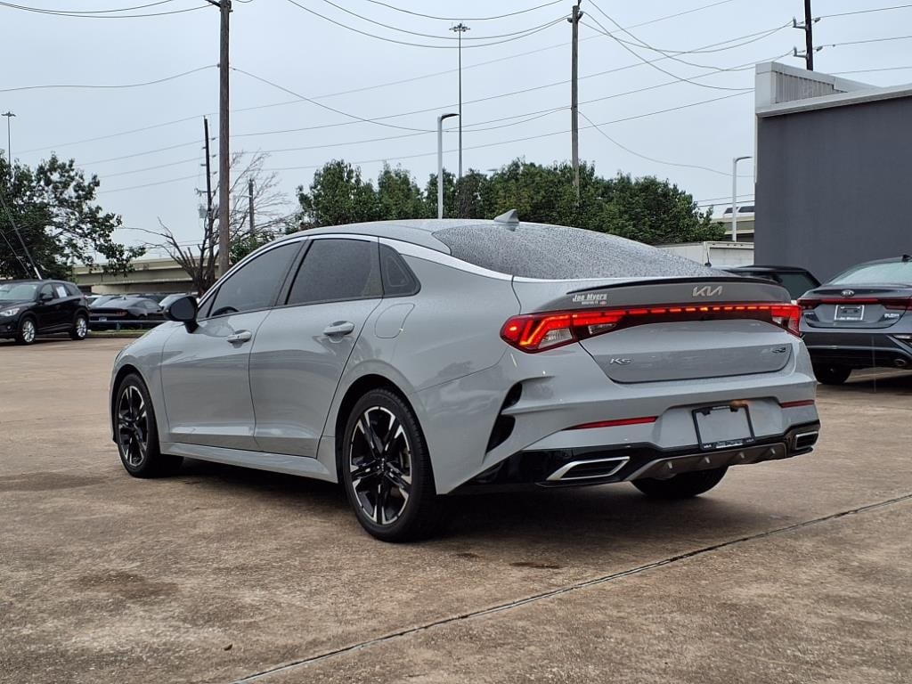 Used 2022 Kia K5 GT-Line with VIN 5XXG64J25NG154696 for sale in Houston, TX