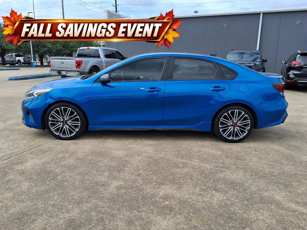 Used 2022 Sporty Blue Kia GT image 5