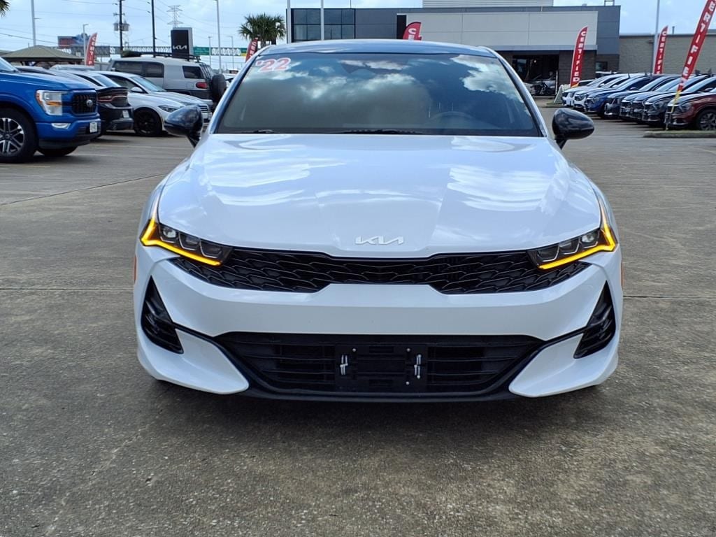 Used 2022 Kia K5 GT-Line with VIN 5XXG64J29NG086211 for sale in Houston, TX