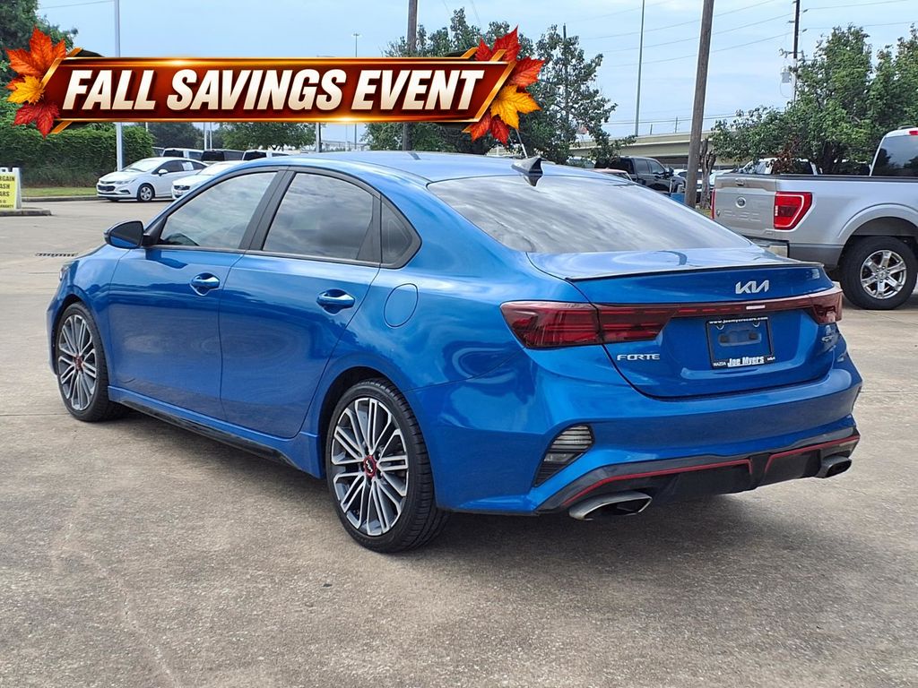 Used 2022 Sporty Blue Kia GT image 2