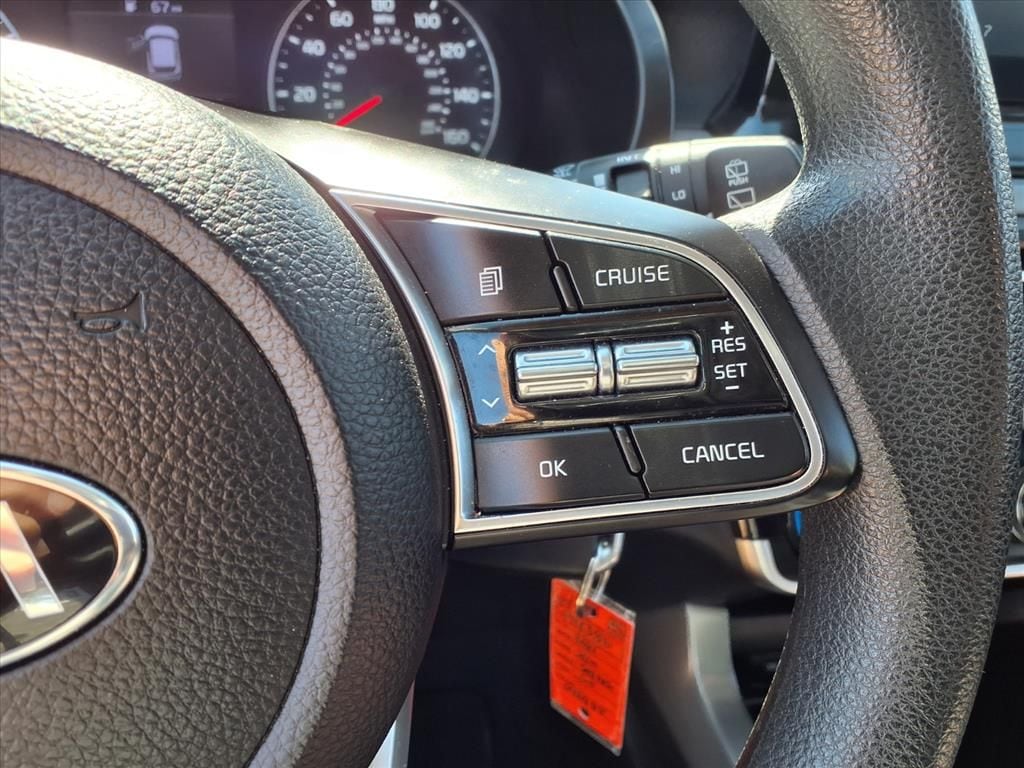 Used 2021 Cherry Black Kia LX image 18