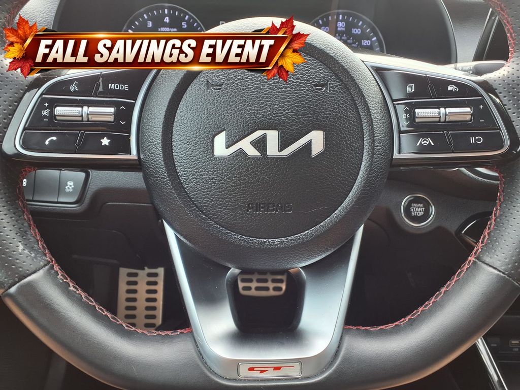 Used 2022 Sporty Blue Kia GT image 16