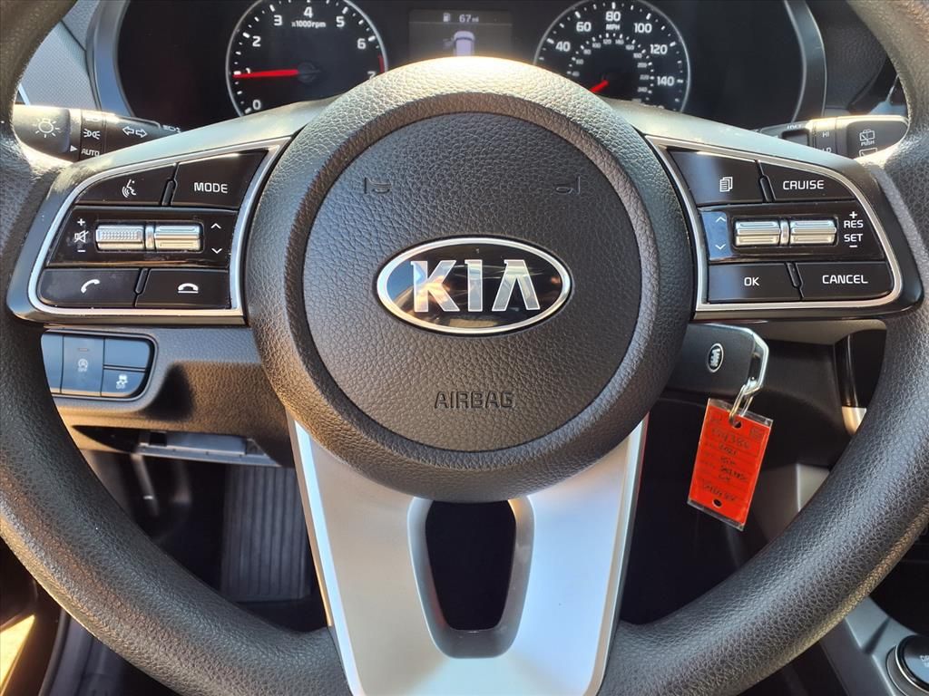 Used 2021 Cherry Black Kia LX image 16