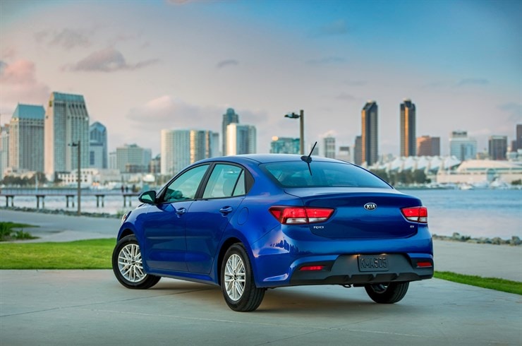 2018 Kia Rio exterior