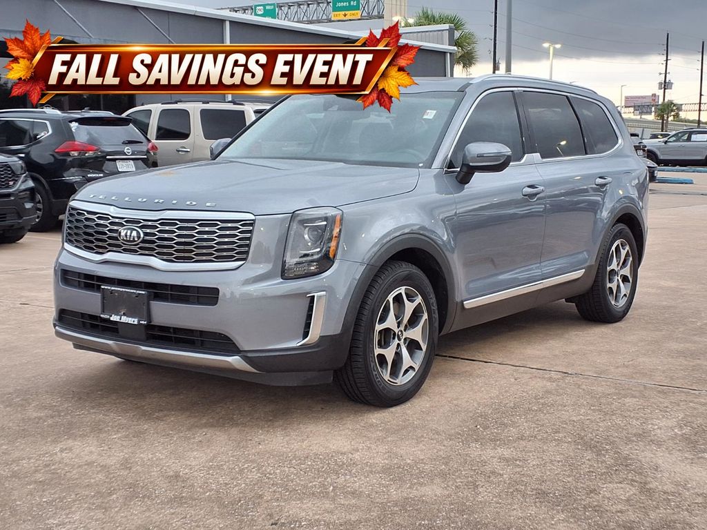 Used 2021 Everlasting Silver Kia EX image 3