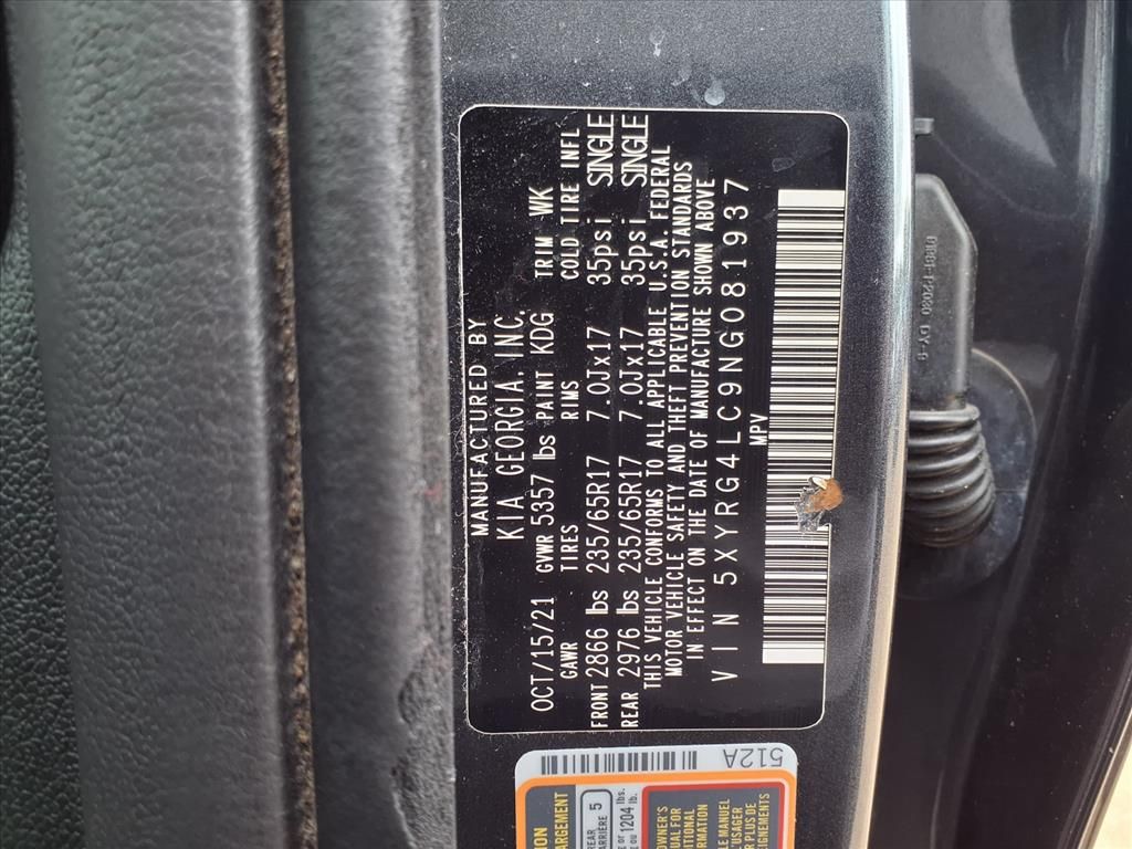 Certified Used 2022 Gravity Gray Kia LX image 30