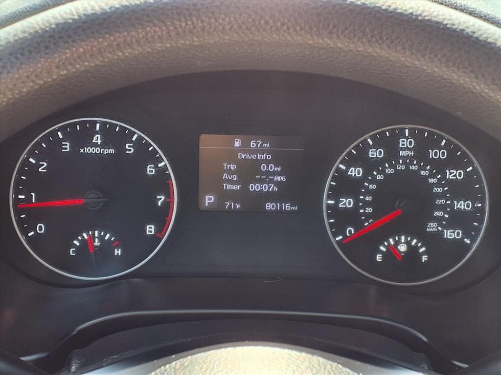 Used 2021 Cherry Black Kia LX image 30