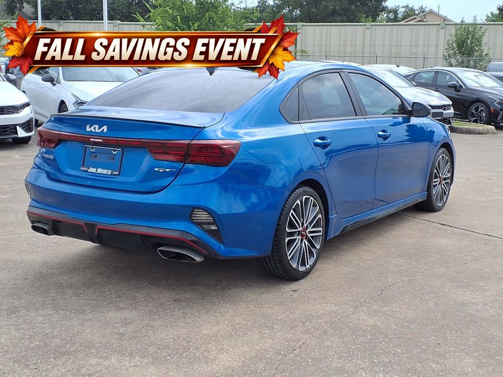 Used 2022 Sporty Blue Kia GT image 4