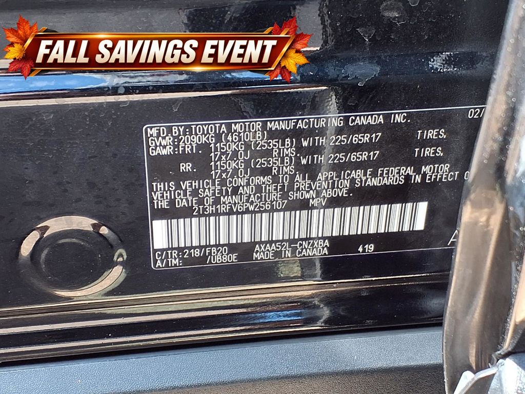 Used 2023 Midnight Black Metallic Toyota LE image 13