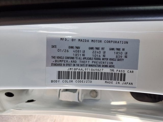 New 2026 Snowflake White Pearl Mazda 2.5 S image 6
