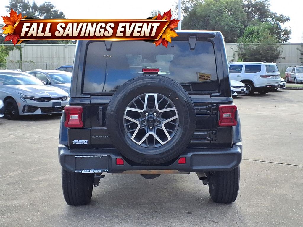 Used 2025 Black Clearcoat Jeep Sahara image 8