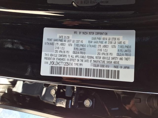 New 2026 Jet Black Mica Mazda 3.3 Turbo S Premium AWD image 8
