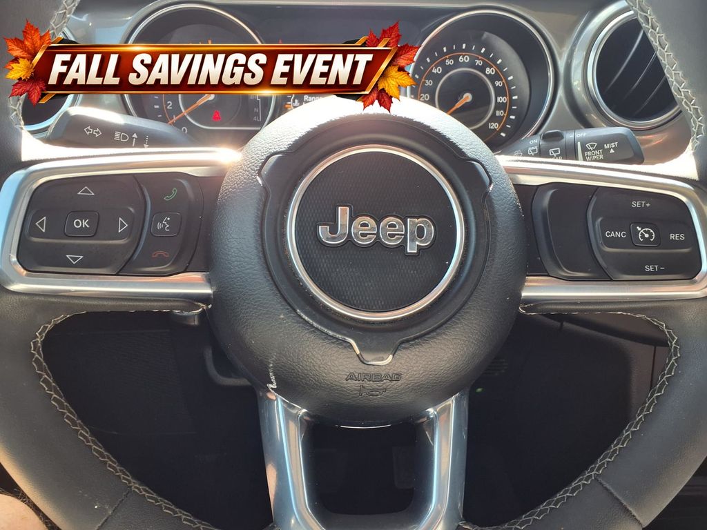 Used 2023 Black Clearcoat Jeep Sahara image 16